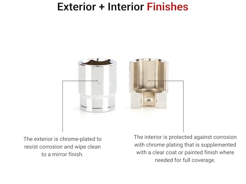 Image of TEKTON 3 /4 Inch Drive x 1-3 /8 Inch Shallow 6-Point Socket | SHD32035
