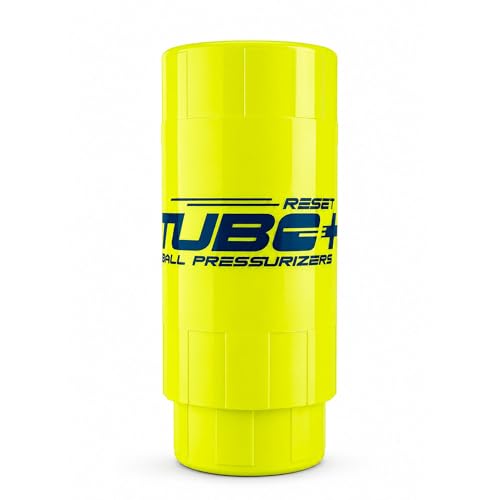 TUBOPLUS Presurizador de Pelotas Pádel y Tenis para 3 Bolas Fluor