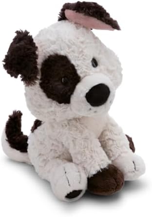 NICI Kuscheltier Hund 20cm - weiß - 62137 | Stofftier aus weichem Plüsch, niedliches Plüschtier zum Kuscheln und Spielen, für Kinder & Erwachsene, tolle Geschenkidee
