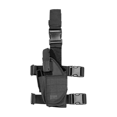 WOLF TACTICAL Drop Leg Holster for 9mm Thigh Holster for Men Leg for Pistols Drop Leg Strap Airsoft Holster