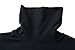 HieasyFit Women's Cotton Basic Thermal Turtleneck Pullover Top Black L