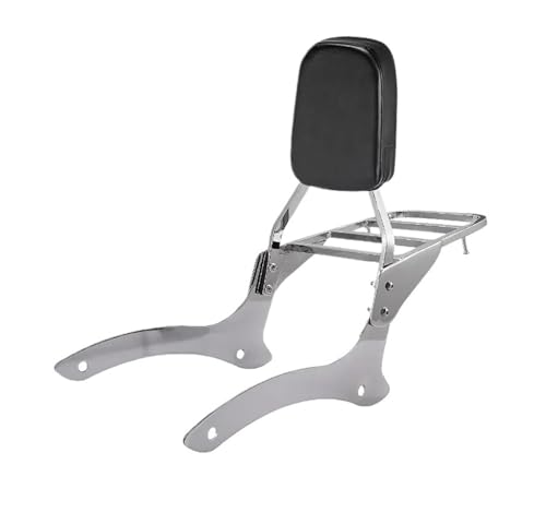 Dossier sissy bar de moto XVS1100 Drag Star avec coussin dossier arrière