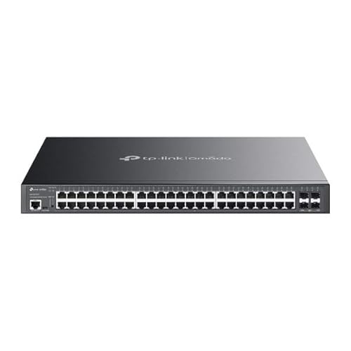 TP Link Omada SG3452XMPP commutateur réseau Géré L2+ Gigabit Ethernet 101001000 Connexion Ethernet supportant 'alimentation via ce port PoE 1U Neuf - vue 5