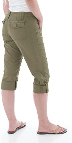 Aventura Women's Capri Pant, White, 6 at Amazon Women's Clothing store