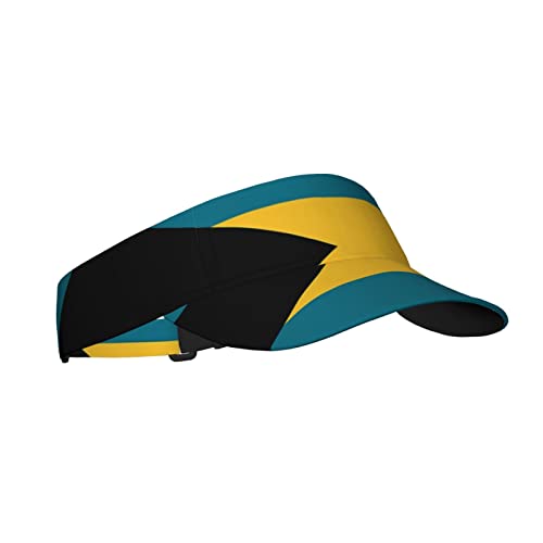 Image of Cute Funny Flag Hat Women Men Adjustable Flag Sport Sun Visor Hat Summer Fashion Sun Cap Beach Flag Hat