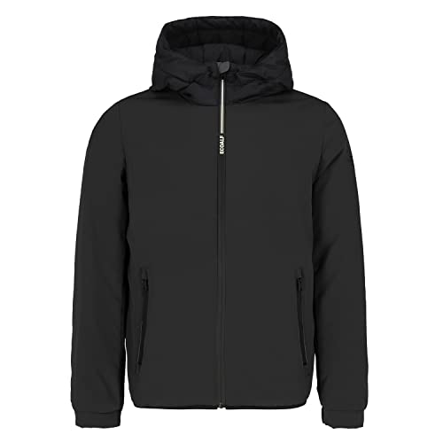 Ecoalf Herren CARTESALF Jacket Man Jacke Mann, Caviar, 000M