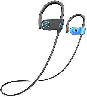 Bluetooth Headphones, Otium Wireless Headphones IPX7 Waterproof in-Ear Sports Earphones w/Mic for Gym