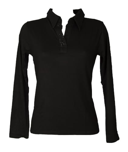 Polo de viscosa manga larga Ragno ideal para looks de oficina y cenas