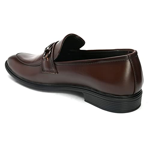 Image of STANPHORD Mens Apex Formal Shoes | Office Wear Lightweight Stylish Slip on Loafers | Basic Classic Shoes | Everyday Wear