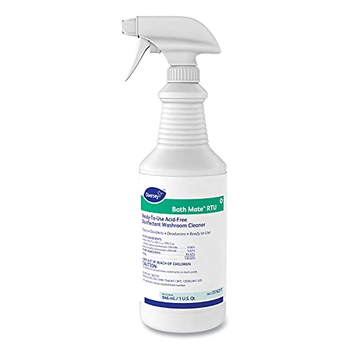 Diversey 5516217 bath mate acid-free rtu disinfectant/cleaner fre…
