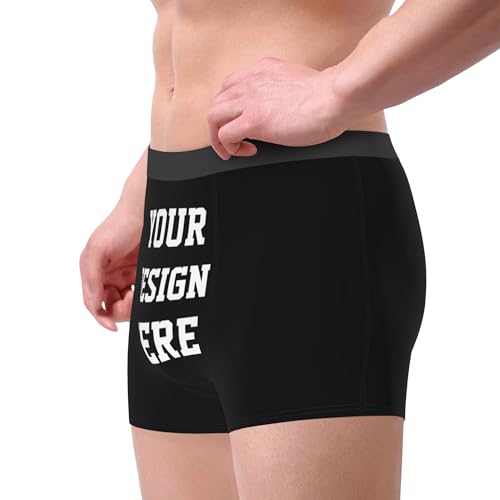 Custom Underwear Personalized Boxers For Men With Face Funny Shorts Underpants Customized Boxers4