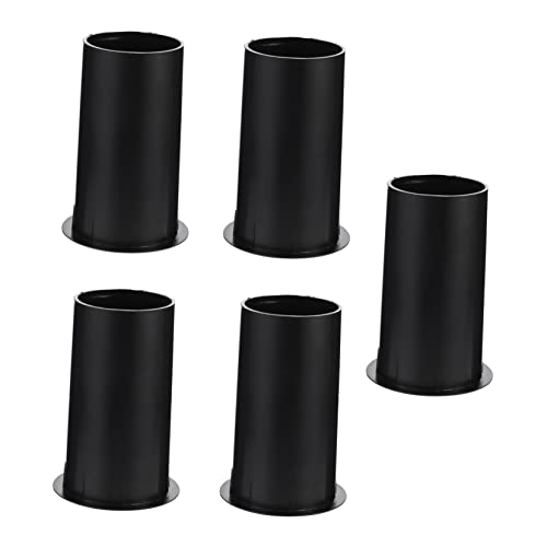 SHINEOFI Bassreflexrohr Lautsprecheranschlussrohr Kunststoff 60x110mm Schwarz 5 Stück Für Subwoofer Heim Und Auto Lautsprecher Bassverstärkung Zubehör
