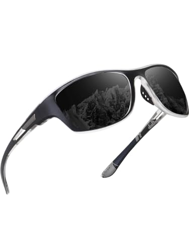 Image of Polarized Sports Sunglasses for Men & Women | UV400 Protection | Lightweight Driving, Fishing, Cycling, Running & Outdoor Sunglasses with TAC Lens
