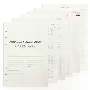 Joy & Inspiration A5 Nachfüll-Inlays 2024-2025