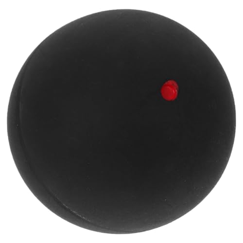 BESTonZON Single Dot Racket Ball for Training Lightweight Squash Ball for Beginners Durable Rubber Elastic Design for Skill Development and Fun