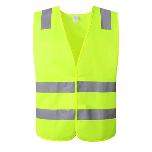 Preisvergleich Produktbild ChengLao- Warnweste, Straßenverkehrssicherheit Schutzkleidung Auto-Fahrer Fluoreszierende Kleidung Weste Beherbergungs (Size : M)