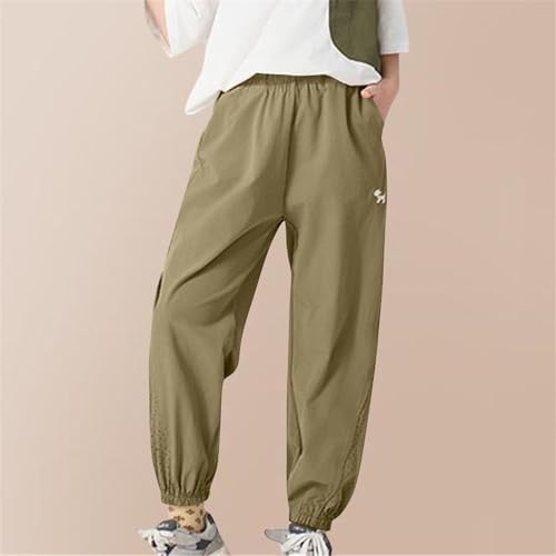 Girls Boys Hiking Pants Kids Fashion High Waisted Athletic Jogger Pants Outdoor Running Workout School Trousers Soft2