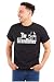 Brisco Brands Grandfather Italian Mafia Puppet Mens Graphic T Shirt Tees Black