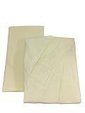 Set of 6 Plastic Table Covers with 6 Table Skirts for Parties (Ivory)