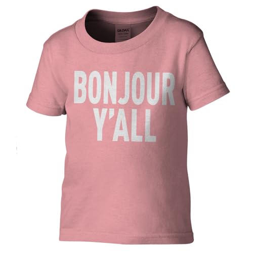 Bonjour Yall Toddler Tshirt