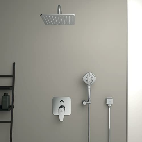 Ideal Standard - Cerafine D, Single-Lever Mixer for Built-in Bathtub or Shower, Two-Way, External Parts, Chrome - Image 4