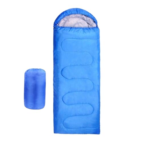 Mxshc Saco De Dormir para Adultos,Accesorios Camping Saco Adulto | Equipo Supervivencia Caliente Suministros Mochilero para Viajes Exteriores Senderismo Escalada Unisex Hombres Mujeres