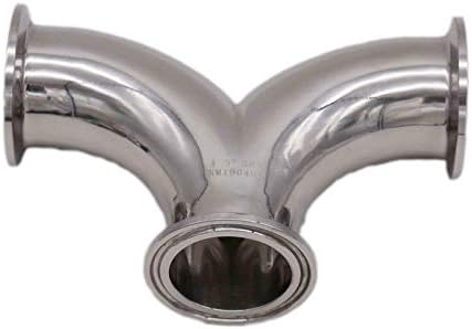 1.5"TC Tri Clamp Tee-Wye Sanitary 304 Stainless Steel Homebrew Beer Craft Parts