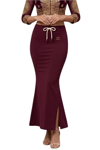 Image of Women's Saree Shapewear - Slim Fit Stretchable Petticoat for Sarees | Comfortable Waistband | Body Shaping Underskirt