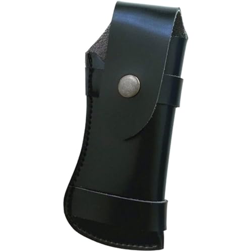 PRETYZOOM set de accesorios vainas refuerzo universal cáscara portaherramientas knife holder Protector cuchillo chef knife accesorio cortador protector de corte doméstico PU Black
