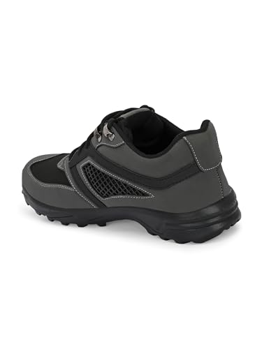 Image of Leo Fitness Outdoor Trekking & Hiking Shoes for Men Waterproof for All-Terrain Grip with Soft Rubber Outsole