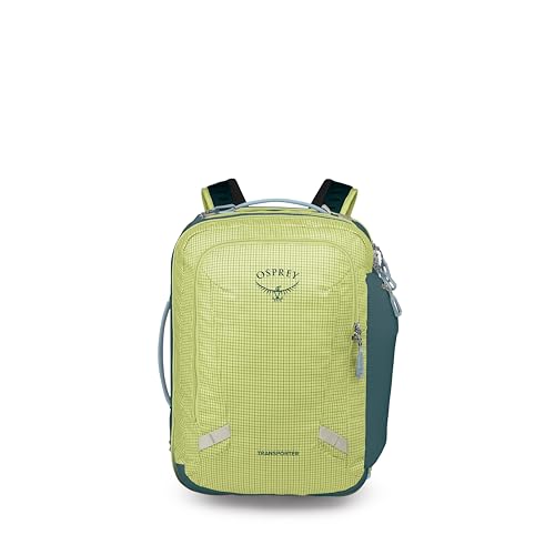 Image of Osprey Transporter 36L Travel Pack, Yellow OS | travel backpack, carry on bag, laptop sleeve, personal item, work school travel, carry on travel, flight friendly, OS size