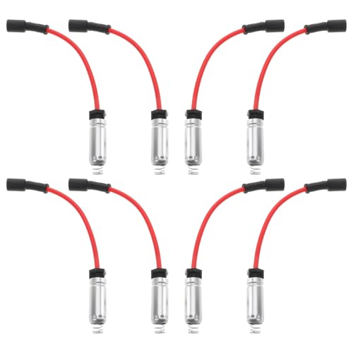 Cables para bujías de repuesto duraderos SHOWERORO: kit de instalación fácil para motor