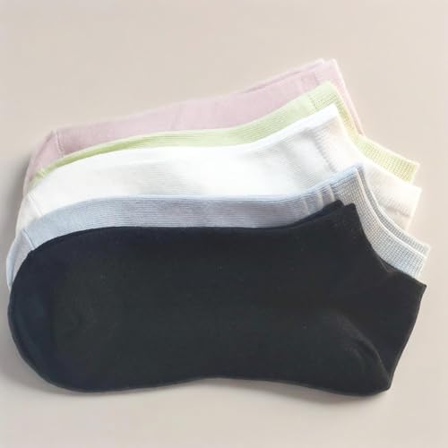 Ankle Socks for Women Cotton Low Cut Athletic Socks Breathable Moisture-Wicking Sports Running Casual 5/10 Pairs3