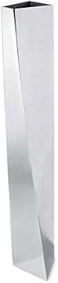 Alessi Crevasse ZH01 Florero de Diseño en Acero Inoxidable, Pulido