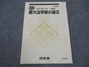 [駿台] 慶大対策小論文（法学部）セット 2024年度 夏期講習 直前講習 Amazon.co.jp: WT05-060 河合塾 慶大法学部小論文 慶應義塾大学