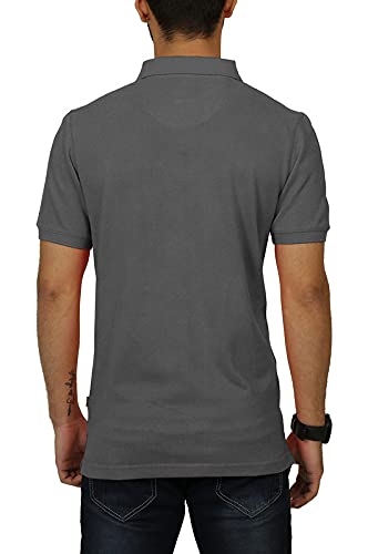 Image of Celsius Men's Half Sleeve Classic Solid Pique Polo with Pocket