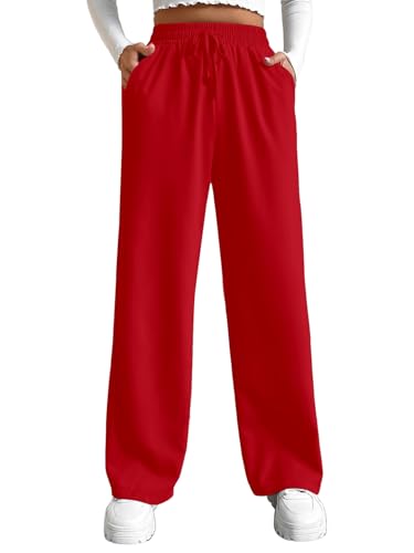 Image of Aahwan Grey Solid Oversized Wide Leg Baggy Korean Trousers for Women & Girls'