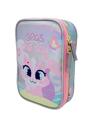 PUKET - Estojo Infantil Puket Grande Gata Sereia