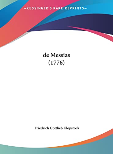 de Messias (1776) (Chinese and English Edition)