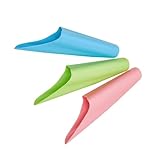 SEWACC 3 Stück Pflanzschaufeln aus Kunststoff Gartenschaufel mit Bodenbecher Umweltfreundlich Gefärbt für Umpflanzen und Gartenarbeit mit Kindern