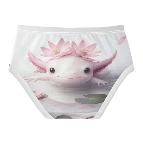 Cute Axolotl Lotus Toddler Girls's Underwear 2T 202b88962
