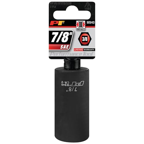Image of Performance Tool M940 3 /8 in. Drive 7 /8 in. 6-Point Deep Impact Socket