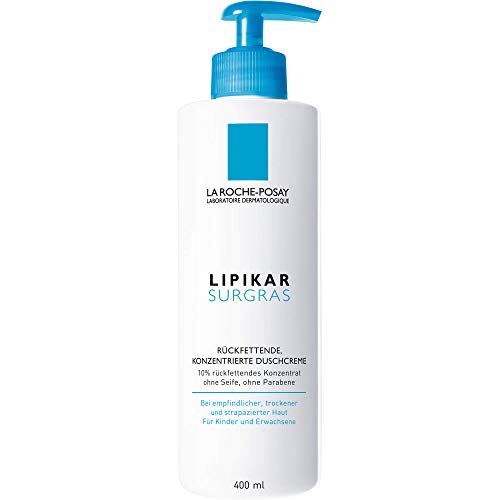 La Roche-Posay - Lipikar Surgras Sabonete Líquido, 400 ml (a imagem pode variar)