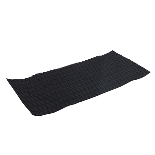 Luqeeg Surfboard Traction Pad, Universal DIY Surfboard Traction Pad, EVA Foam Boat Decking Sheet Riding Board Traction Pad for Fishing Boat Kayak Surfboard Deck Grip Mat (Black)