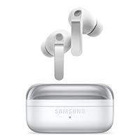 Samsung Galaxy Buds4 Pro, Kabellose Hi-Fi Bluetooth-Kopfhörer, 2-Wege-Lautsprecher, Geräuschunterdrückung per Adaptive Noise Cancelling, In-Ear-Ohrhörer, 360 Audio, AI Agent mit Sprachsteuerung, White