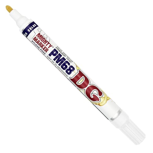 PM-68 DG Paint Markers Heavy Duty Industrial Paint Markers Ketone-Based Xylene Free Quick Dry Degrease Resistant Made in USA Red 8 Pack product thumbnail 14
