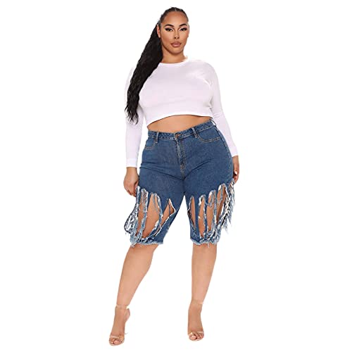 Pantalon De Sport 3/4 Femme Jean Polyester High Waist School Girl Pantalon Droit Femme Grande Taille Cover