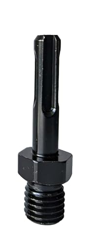 Core Drill Bit Sds Plus Arbor Adapter 5/8"-11 Unc Thread Male To Sds Plus Shank Hammer Drill Diamond Hole Saw 5/8" 11 Male Drill Attachment Arbor Shaft Adapter By Drilax #TOP5