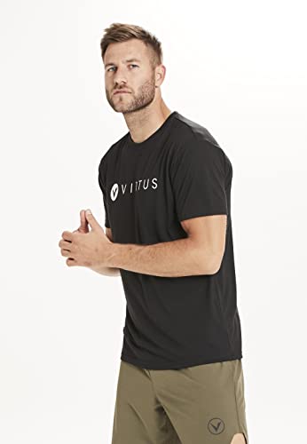 T-shirt Edwardo VIRTUS opaque coupe structurée et finitions haut de gamme
