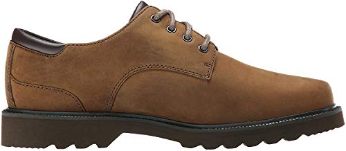 Rockport Men's Northfield Oxford-Espresso Nubuck-6 W